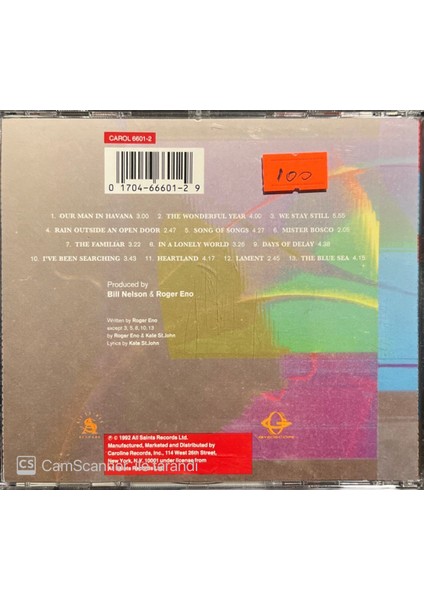 Rogereno With Katest. John The Familiar CD fiyatları