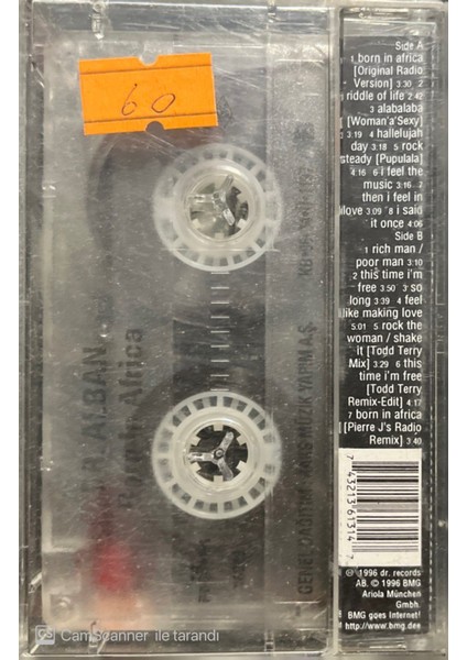 Dr. Alban Born In Africa Kaset