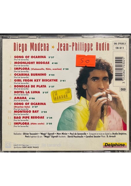 Diego Modena Ocarina CD fiyatları