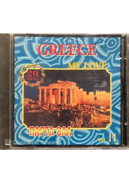 Greece My Love 20 Hits Vol. 2 CD
