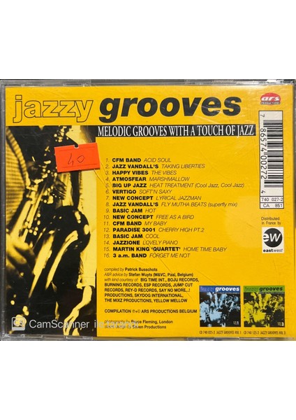 Jazzy Grooves CD fiyatları