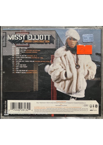 Missy Elliot – Under Construction CD