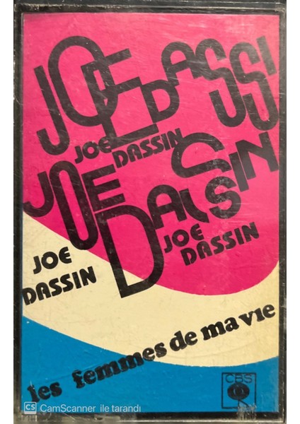 Joe Dassın Les Femmes De Ma Vie Kaset
