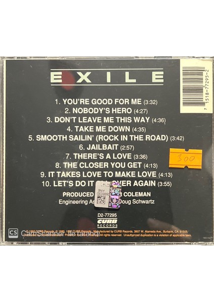 Exile Keeping – It Countr CD