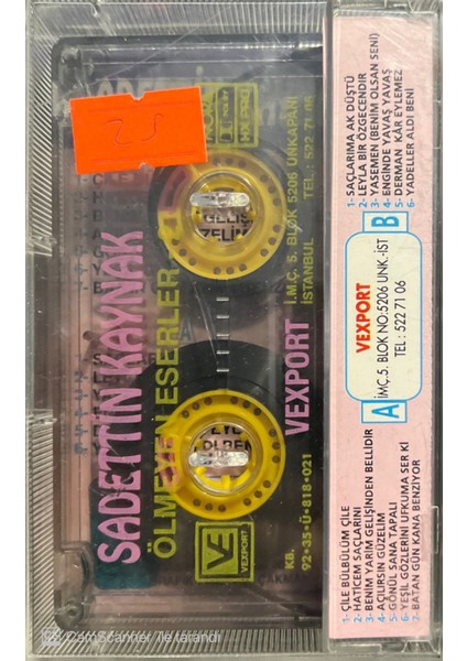 Sadettin Kaynak 1895-1961 Kaset
