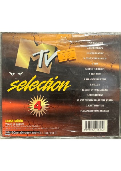 MTV Selection 4 CD