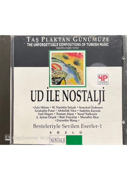 Taş Plaktan Günümüze Ud ile Nostalji CD