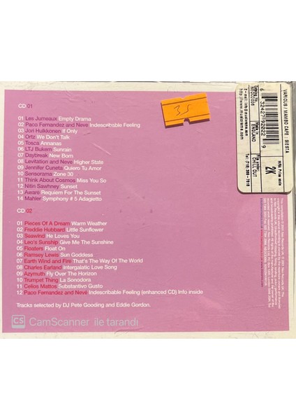 Siesta 2 Sunset At Mambo Cafe CD