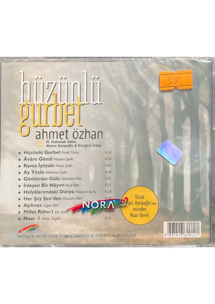 Ahmet Özhan – Hüzünlü Gurbet CD fiyatları