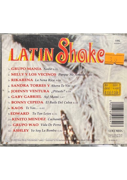Latin Shake CD fiyatları