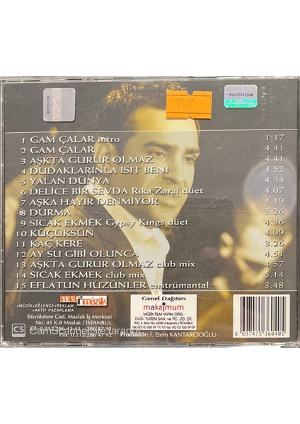 Ege Bir İzmir'linin Not Defterinden CD fiyatları