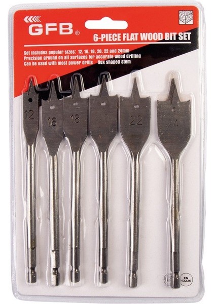 Yaprak Matkap Ucu Set