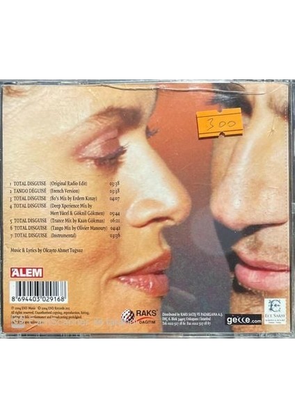 Victor Lazlo - Serhat Hacıpaşalıoğlu Total Disguise CD