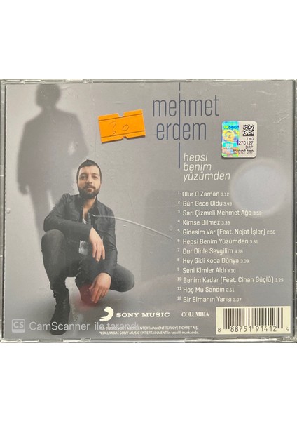 Mehmet Erdem – Hepsi Benim Yüzümden CD fiyatları