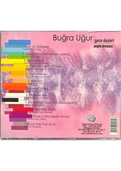 Buğra Uğur – Gece Düşleri CD