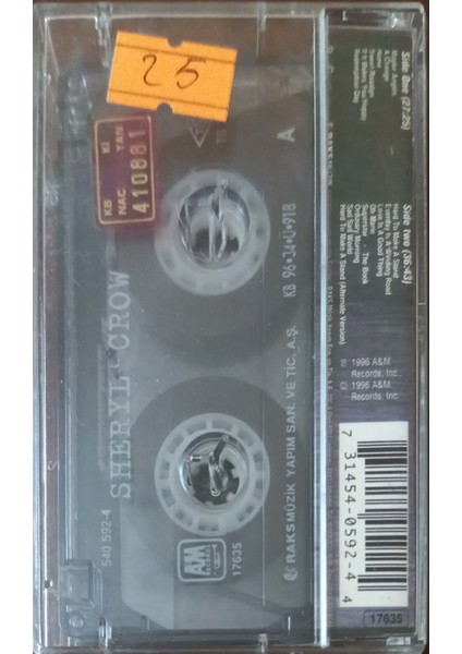 Sheryl Crow Kaset fiyatları