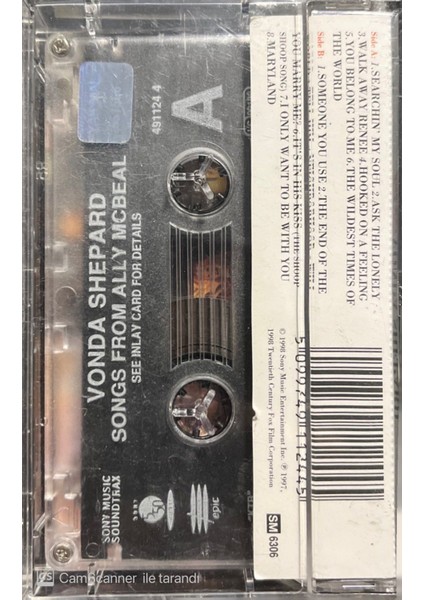 Ally Mcbeal Featuring Vonda Shepard Kaset