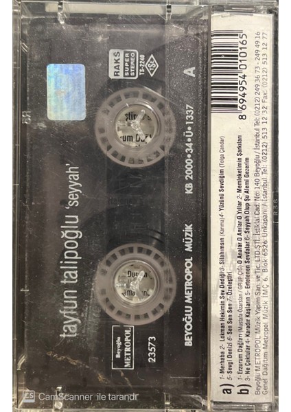 Tayfun Talipoğlu Seyyah Kaset fiyatları