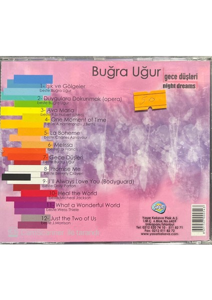 Buğra Uğur – Gece Düşleri CD