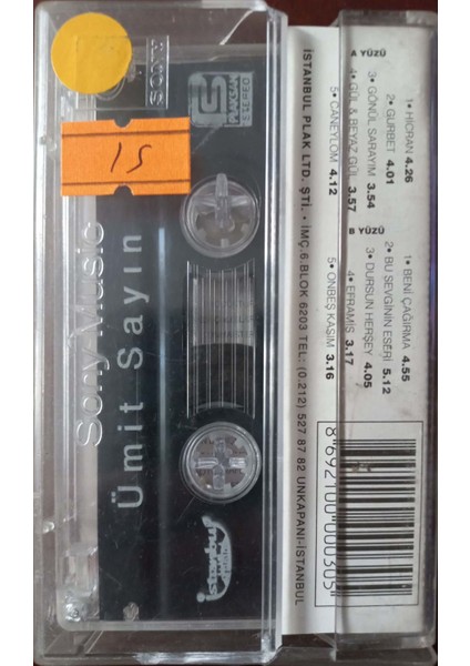 Ümit Sayın Kaset fiyatları