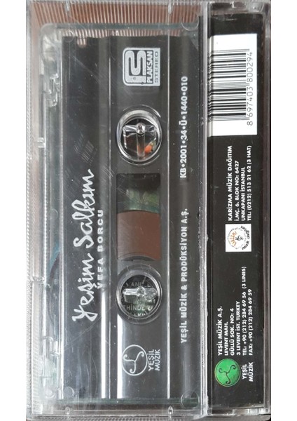 Yeşim Salkım Vefa Borcu Kaset