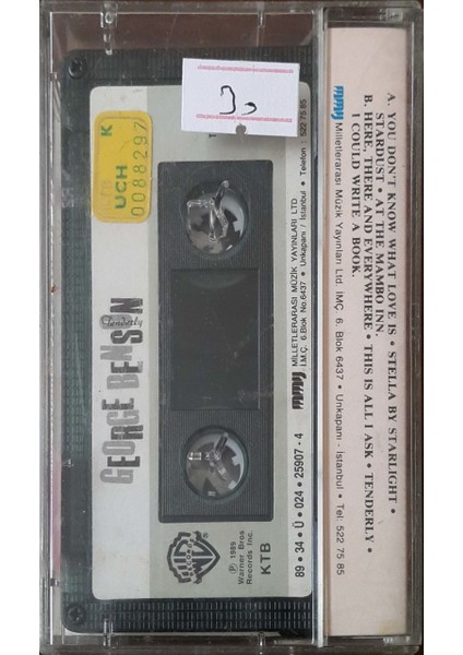 George Benson Kaset fiyatları