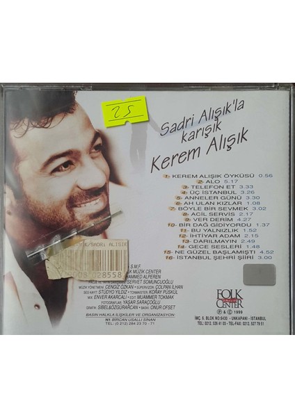 Kerem Alışık – Sadri Alışık'la Karışık CD