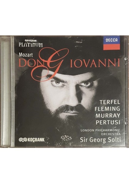 Mozart Don Giovanni Terfel Fleming Murray Pertusi London Philharmonic Orchestra Sir Georg Solti CD