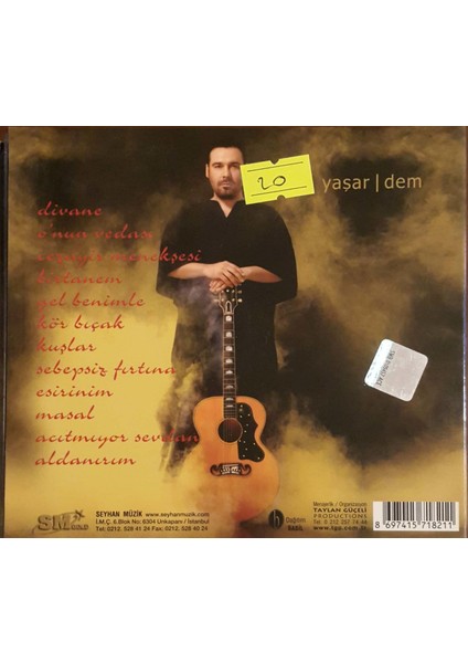 Yaşar - Dem CD