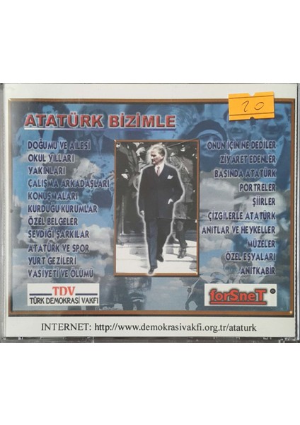 Atatürk Bizimle Cumhuriyetin Yaşam Öyküsü CD