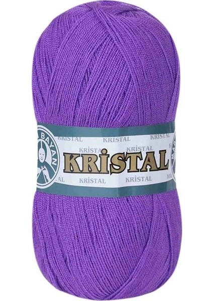 Ören Bayan Kristal Örgü İpi - Mor - 1 Adet - ( Renk Kodu : 059 )