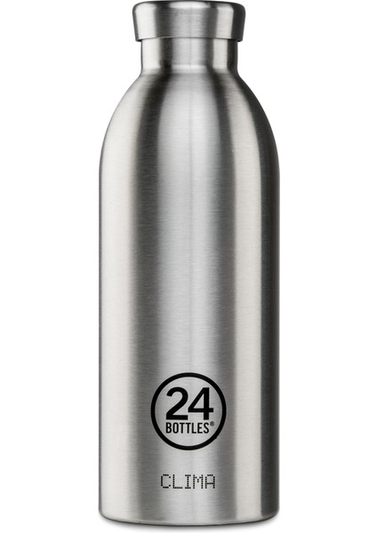 Clima Bottle Brushed Steel Paslanmaz Çelik Termos 500 ml