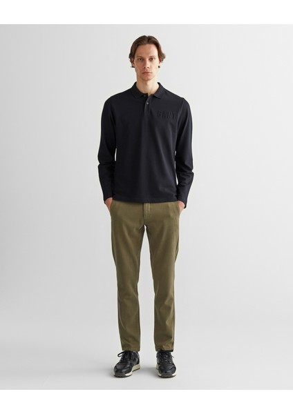 Erkek Siyah Regular Fit Polo Yaka Logolu Polo 2424331T.5 modelleri