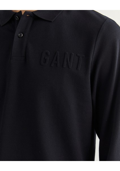 Erkek Siyah Regular Fit Polo Yaka Logolu Polo 2424331T.5 indirimleri