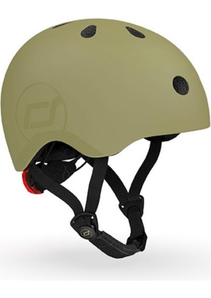 Scoot And Ride Helmet Çocuk Kaskı S-M Olive 190605-00008