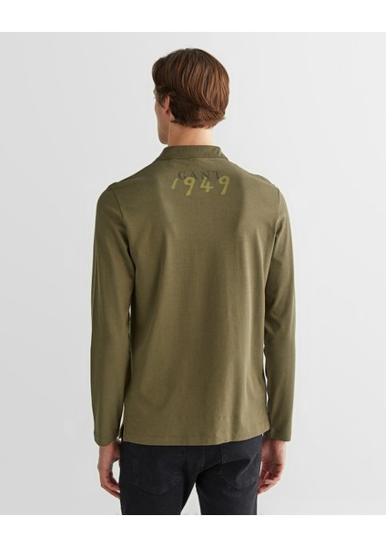 Erkek Yeşil Regular Fit Renk Bloklu Logolu Polo 2424330T.301 fiyatları