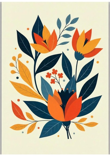 Matisse - Boho - Art Deco - Soyut - Doğa ( 3 Lü Çerçevesiz ) Poster - Afiş - Tablo KR2C00672/ fırsatları