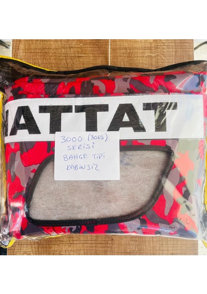 Hattat 3065 Bahçe Kabinsiz Traktör Lüx Branda