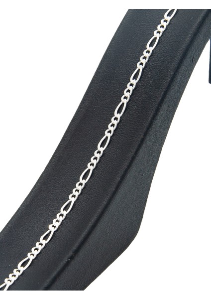 925 Ayar Figaro Zincir Bileklik | 2.4mm