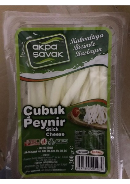 Çubuk Peynir Net:200 gr