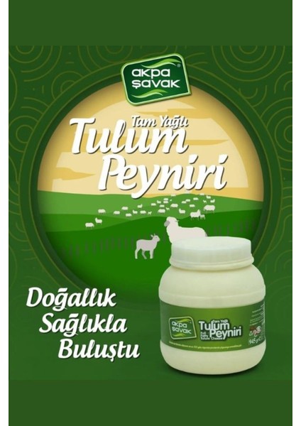 Tulum Peyniri Brüt:1000 gr Net:945 gr