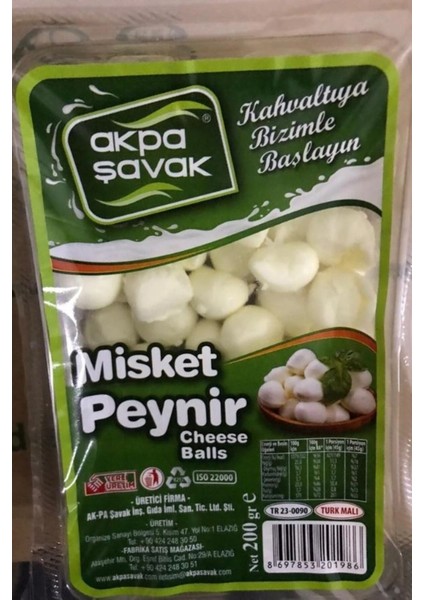 Misket Peyniri Net:1 kg