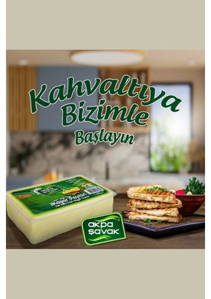 Tam Yağlı Kaşar Peyniri Net:1000 gr