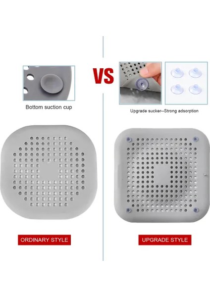 Lavabo Küvet Gider Filtresi Silikon Mutfak Lavabo Banyo Küvet Drenaj Süzgeci