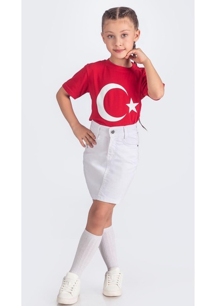 23 Nisan 29 Ekim Türk Bayraklı Etek Takım modelleri