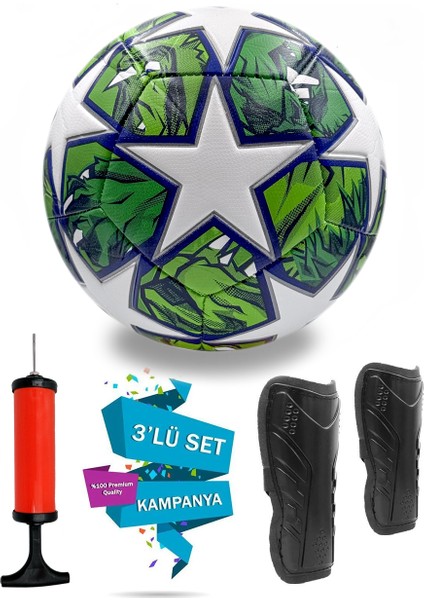 Ala Store Futbol Topu 3lü Set Profesyonel Halı Saha Topu Dikişli Top Kaliteli Futbol Topu