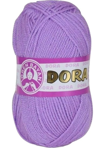 1 Adet Dora El Örgü Ipi Yünü 100 gr 056 Lila