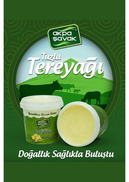 Doğal Tereyağı Tuzlu 1900 gr