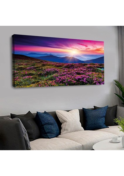 120 X 60 Cm Kanvas Manzara Tablo