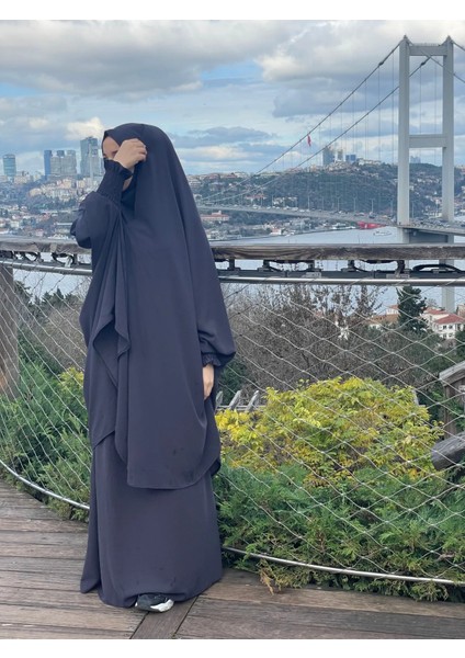Iğneli Peçeli Afgan Takımı Antrasit